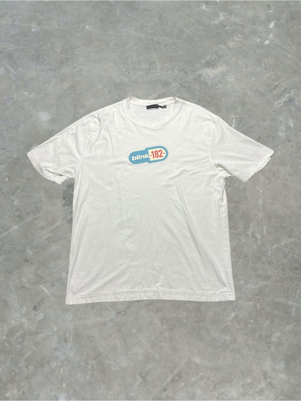 ☀️ Blink 182 Enema of The State Cotton On Graphic Band Tee Mens Size L White